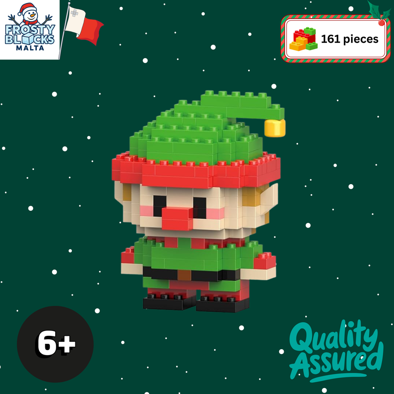 Frosty Blocks - Buildable Christmas Elf