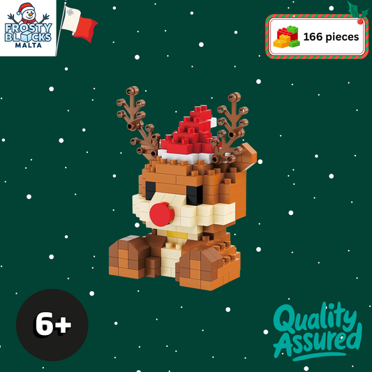 Frosty Blocks - Buildable Reindeer