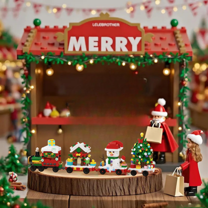 Frosty Blocks - Buildable Train