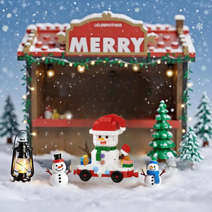 Frosty Blocks - Buildable Train