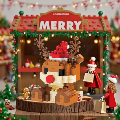 Frosty Blocks - Buildable Reindeer