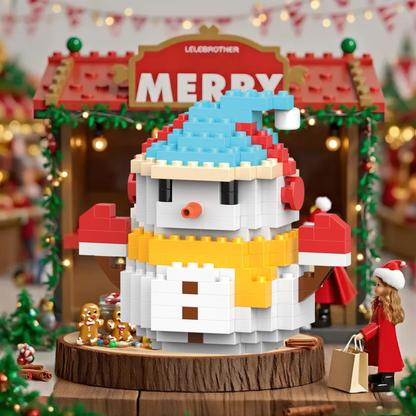 Frosty Blocks - Buildable Snowman