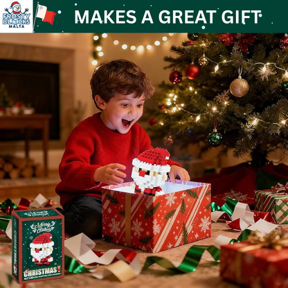 Frosty Blocks - Buildable Santa Claus