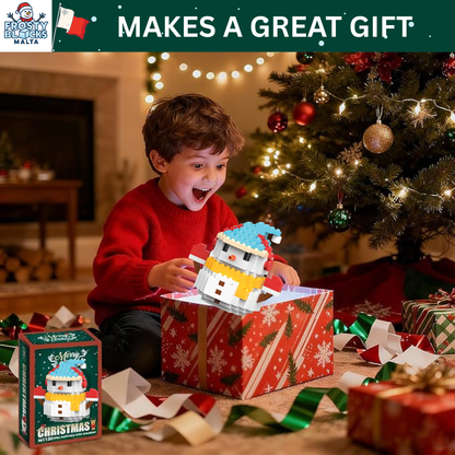 Frosty Blocks - Buildable Snowman
