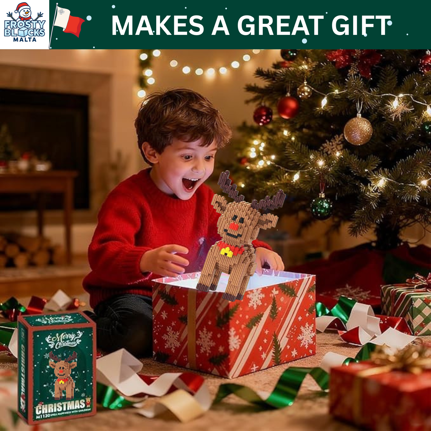 Frosty Blocks - Grand Reindeer