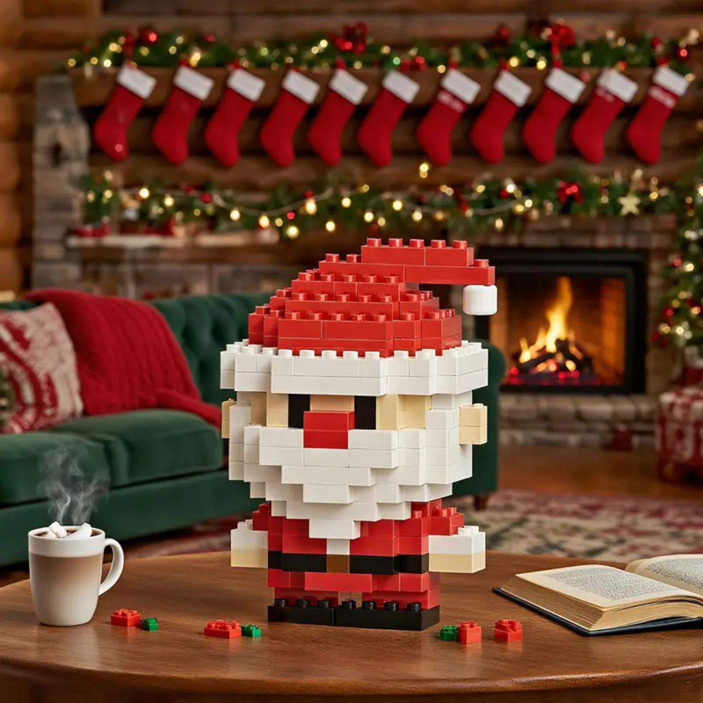 Frosty Blocks - Buildable Santa Claus